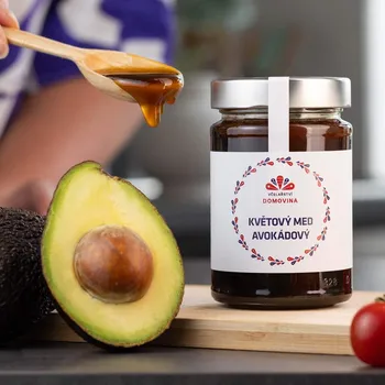 Včelařství Domovina Květový med avokádový Hmotnost: 75 g