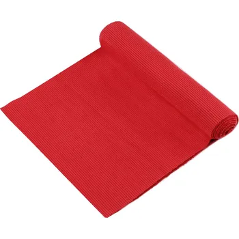 Elastický bavlněný náplet žebrovaný - tunel 16x80 cm Balení: 1 ks, Varianta: 57 (ZAH08) červená jahoda - 8591149306976