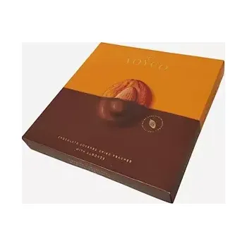 Bonbon Sušené broskve v čokoládě s mandlemi 190 g