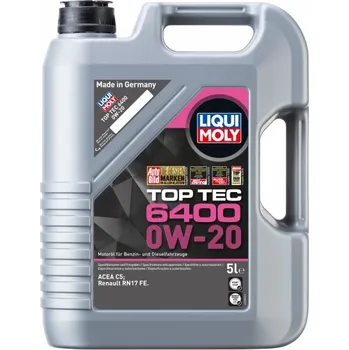 Motorový olej Motorový olej top tec 6400 0w-20, 21585