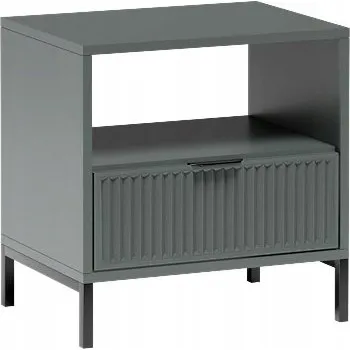 Noční stolek Noční stolek 54,5 cm LINKASTYLES LS7 cashmere/indigo/green stone Green Stone