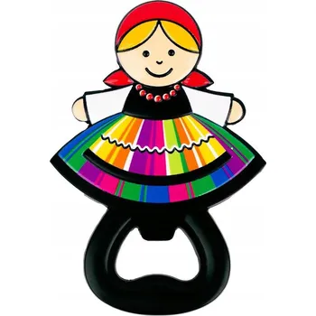 Otvírák Otvírák na láhve Folkstar postava lovkyně lidová vychytávka kovová