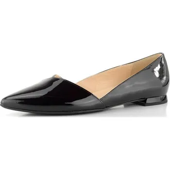 Dámské baleríny Högl vykrojené lakované baleríny Schwarz 0-170004 - 40 | P671094