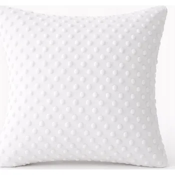 Polštář Smyslový povlak na polštářek MINKY s prolisem, světle růžový, dětský