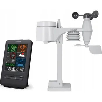 Meteostanice Meteorologická stanice Sencor SWS9300 5v1 s měřením větru a vlhkosti