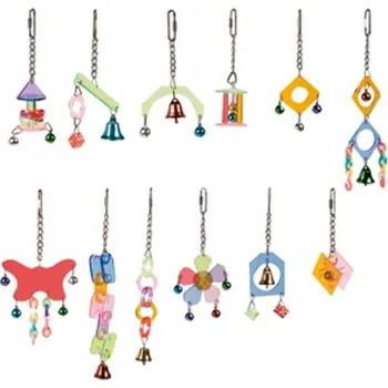 Obraz Flamingo Hračka pro ptáky Akryl mini - mix tvarů - 1 Ks