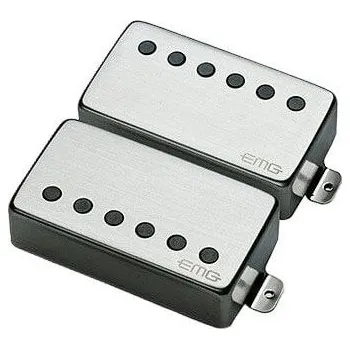 Snímač pro strunný nástroj EMG JH "HET" Set Brushed Chrome Kytarový snímač