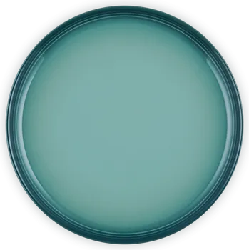 Talíř Le Creuset, Snídaňový talíř Coupe, 22 cm, bleu riviera - Formadore