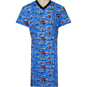 Pánská noční košile Pánská Noční Košile FOLTÝN NK427 Velikost: 4XL, Materiál: Krátký rukáv