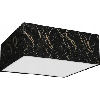 SENSO ČERNÁ/ZLATÁ čtverec Stropní svítidlo 3xE27 Milagro MLP7293