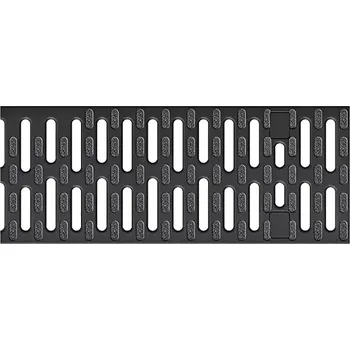 Odvodňovací žlab ACO XTRADRAIN X100 B125 132710 Mříž pro odvodňovací žlaby 500 x 123 mm černá