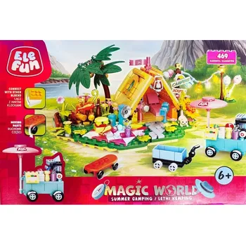 ostatní stavebnice STAVEBNICE ELE FUN MAGIC WORLD LETNÍ KEMPOVÁNÍ