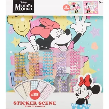 kreativní sada MINNIE - KREATIVNÍ SADA - NÁLEPKY - MALOVÁNÍ DIAMANTY PĚNOVKAMI