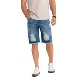 Pánské džínové kraťasy Ombre nad kolena OM-SRDS-0157 velikost XL