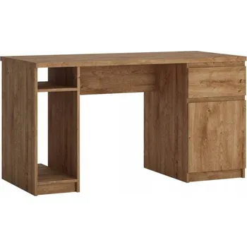 Psací stůl Obdélníkový psací stůl Meble Wójcik 135,4 x 65 x 74,9 cm, dub zlatý