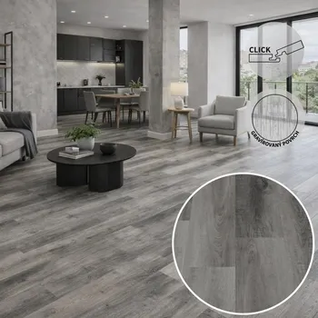 Vinylové dílce RIGID PLUS SPC CLICK / HIF 20506 Varianta: Rigid click (plovoucí)