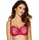 Gorteks podprsenka s měkkými košíčky červená velikost 85D