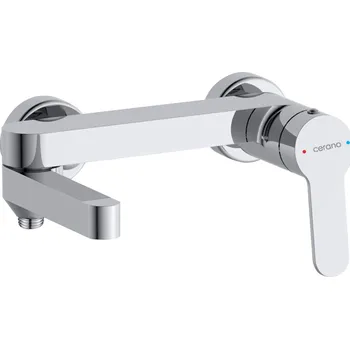 Vodovodní baterie CERANO - Vanová nástěnná baterie Velea - chrom