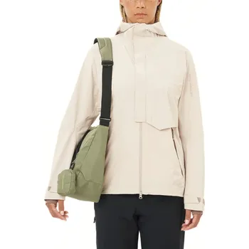 Dámská bunda Salomon Outerpath Pro 2.5L Jkt W LC2755400 - silver cloud XL