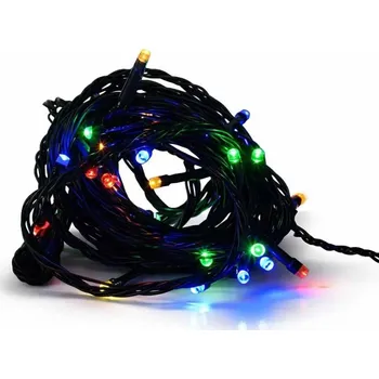 Vánoční dekorace DECOLED LED světýlka na stromeček 20 m barevné IP44, vč. zdroje Hobby Line