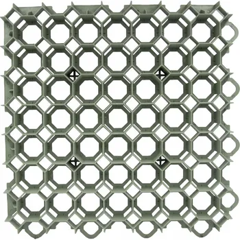 Obraz Mřížka z plast Zelená Stella Green 50 x 50 x 4 cm