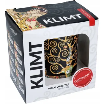 Hrnek Carmani Gustav Klimt porcelánový 350 ml