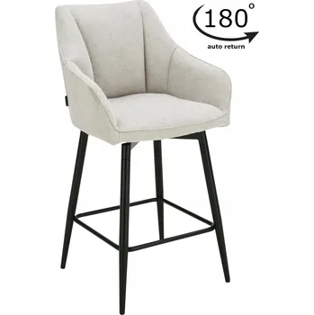 Barová židle Barová Židle ExitoDesign, béžové odstíny, 97,5 cm, látka