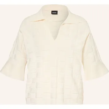 Dámská košile Boss Dámské Pletené Polo Tričko Fapavero S 3/4 Rukávem,...