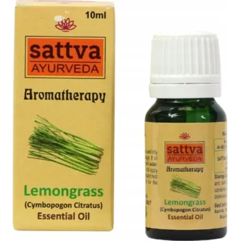 Vonný olej Esenciální olej LEMONGRASS 10ml Sattva