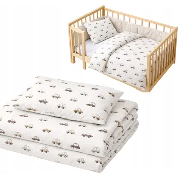 Povlečení Povlečení do postýlky pro školku 100x135 Dětské Sada pro chlapce