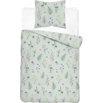 Povlečení Povlečení saténové 5807 A mátová 6666 140x200 DETEXPOL