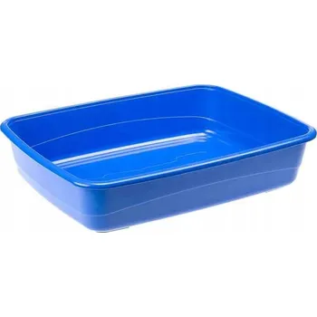 Toaleta pro kočku Ferplast otevřená kočičí toaleta 47 cm x 36 cm červená