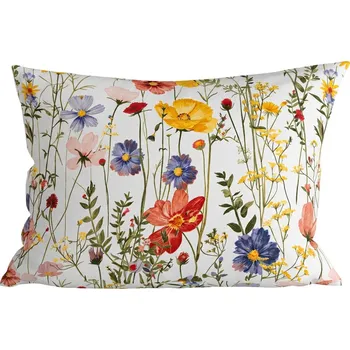 Povlak na polštářek Povlak na polštář z mikrovlákna WILDFLOWERS 70x90 cm, barevný