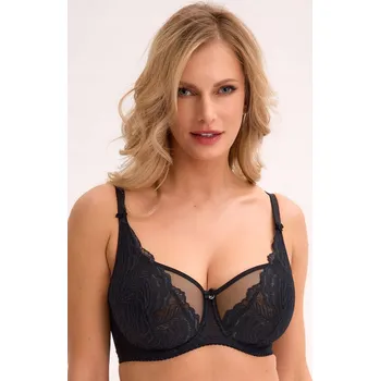 Podprsenka Gaia podprsenka měkká černá velikost 85C