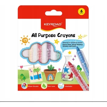 Pastelka Akvarelové Pastelky Keyroad 6 ks