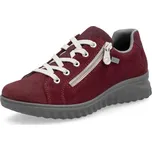 Dámská Dámské polobotky RIEKER 59000-35 červená S5 59000-35 RED F/S5 37