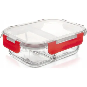 Dóza na potraviny Nádoba na potraviny s víkem a těsněním, dělená, 950 ml