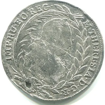 Marie Teresie. 20 Kreuzer 1780/IC-FA. Wien. Ag.