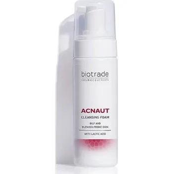 Odličovač Čisticí pěna pro mastnou a problematickou pleť Acnaut Biotrade 150ml