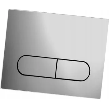 Splachovací tlačítko Splachovací tlačítko pro WC Aquatech stříbrné