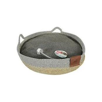 Pelíšek pro kočku Zolux S.A.S. Pelech košík GRIBOUILLE pro kočky šedá Zolux