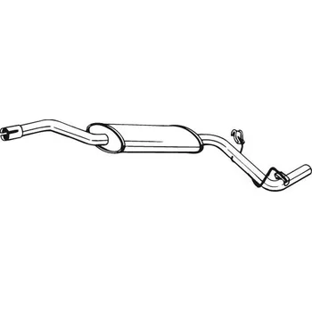 Tlumič výfuku Stredni tlumic vyfuku, 281-681