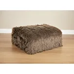 Deka z mikrovlákna TERCA tmavě béžová 150x200 cm Mybesthome