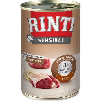 Krmivo pro psa Rinti | Sensible | Jehněčí s rýží 400g