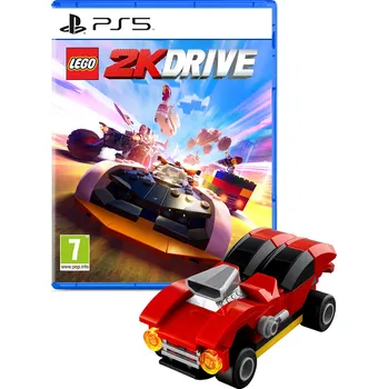 Hra pro PlayStation LEGO 2K Drive (PS5) with Aquadirt Racer Toy