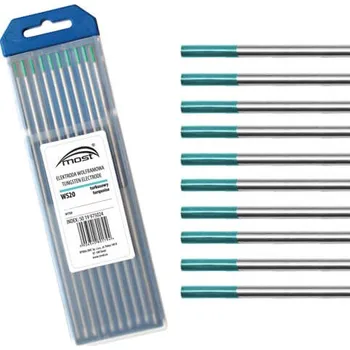Stavební hořák Volfrámová elektroda 1,6 x 175 mm WS20 TIG MOST tyrkysová