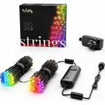 LEDWORKS Barevná světýlka venkovní Twinkly strings LED světelný řetěz RGB, 20 m, 250 diod, IP44, Bluetooth, Wi-Fi, mobilní aplikace