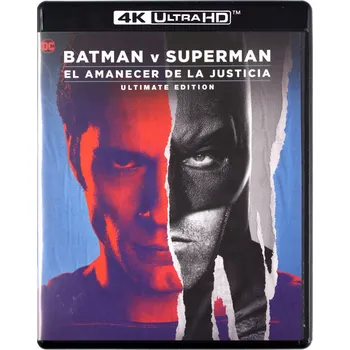 Blu-ray film Batman V Superman: El amanecer De La Justicia – 4K Blu-ray disk