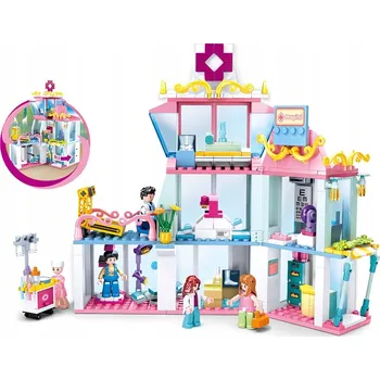 ostatní stavebnice Stavebnice Sluban GIRLS DREAM Nemocnice, 459 ks