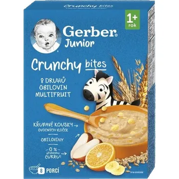 Dětská kaše Gerber Junior nemléčná kaše ovocná 200g 1R+